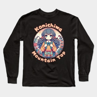 Hiking anime Long Sleeve T-Shirt